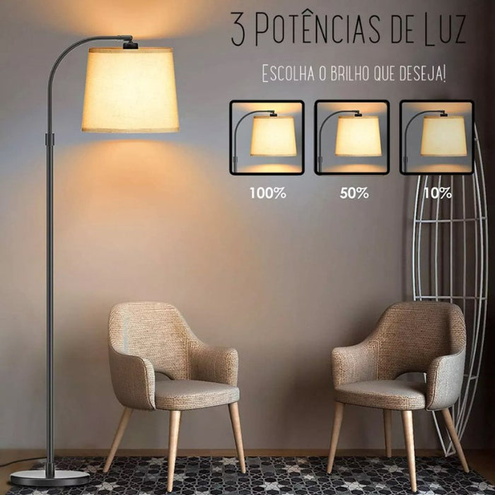 Detalhes da Luminária Ajustável